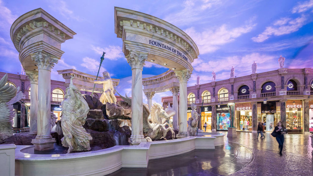 Caesars forum-shops