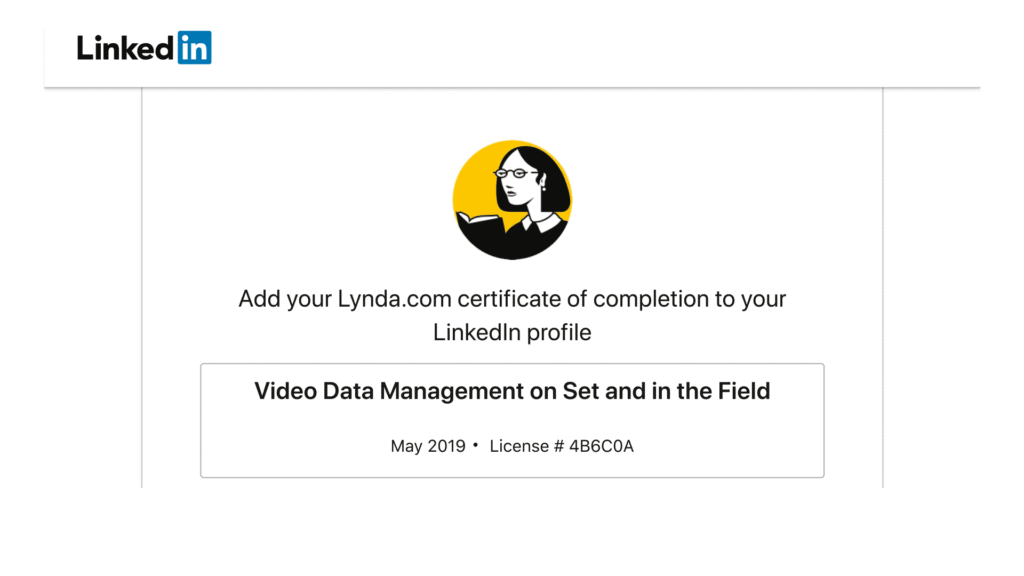 Lynda-Video-Data-Management-on-Set-and-in-the-Field-certificate