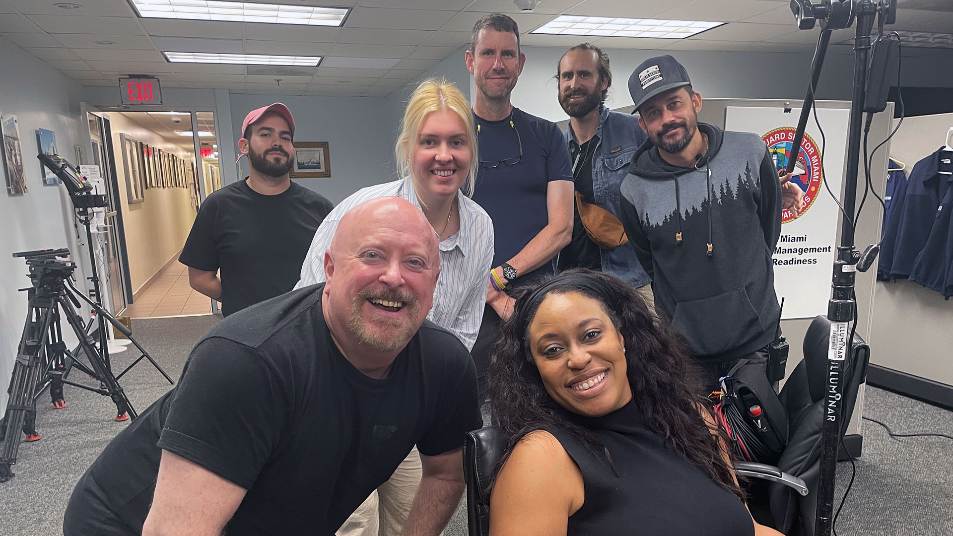 Deadly Water with Captain Lee crew shot