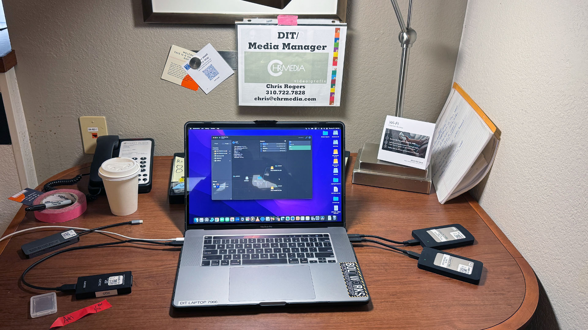 hotel desk